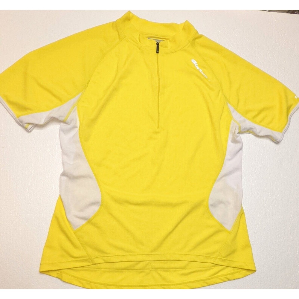 Bellwether Cadence Cycling Jersey Women’s XXL Yellow Technical Apparel Pockets
